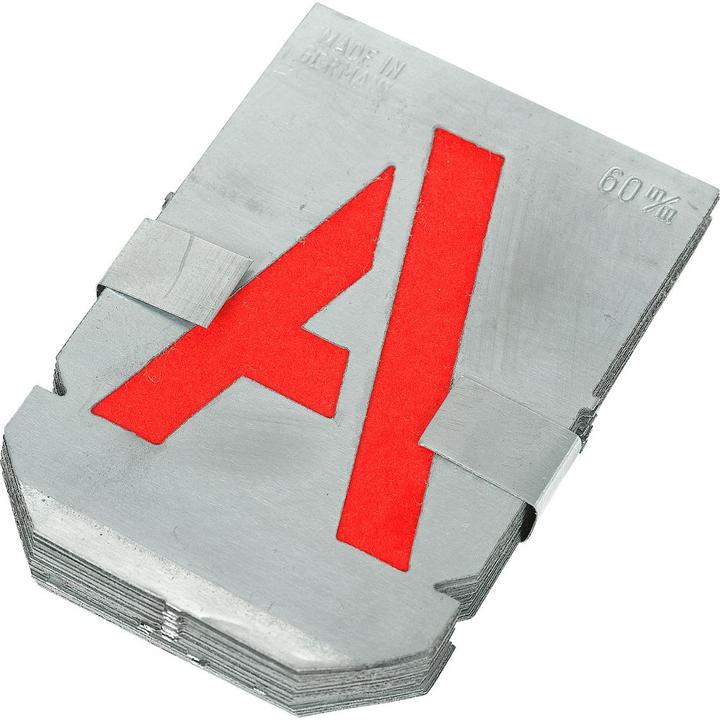 Actual product image Walkron Letter template sets