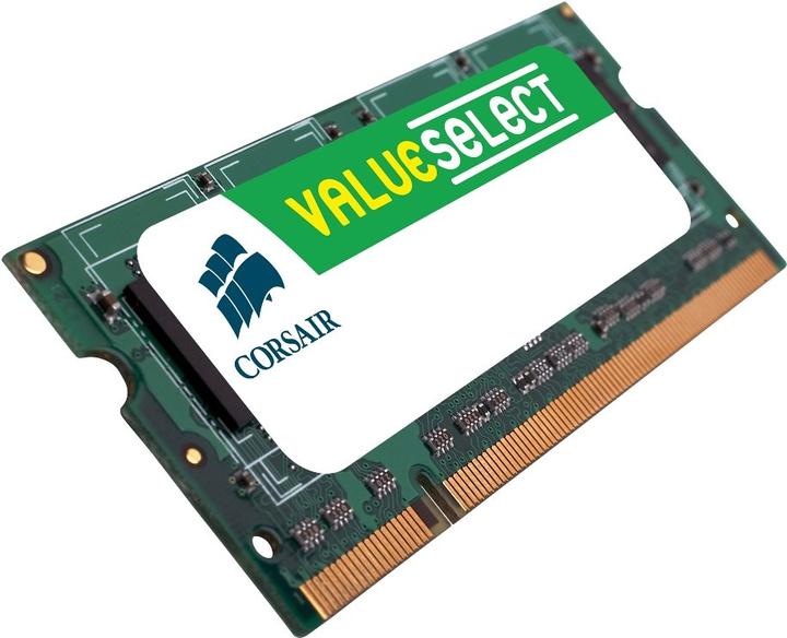 Image du produit Corsair ValueSelect (1 x 4GB, 1333 MHz, RAM DDR3, SO-DIMM)