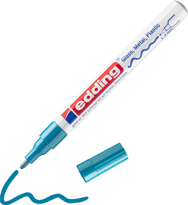 Produktbild Edding 751 Glanzlack-Marker (Blau, 2 mm, 1 x)