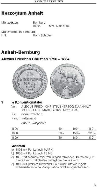 Actual product image Deutsche Silbermünzen 1800-1872 (German, Helmut Kahnt, 2022)