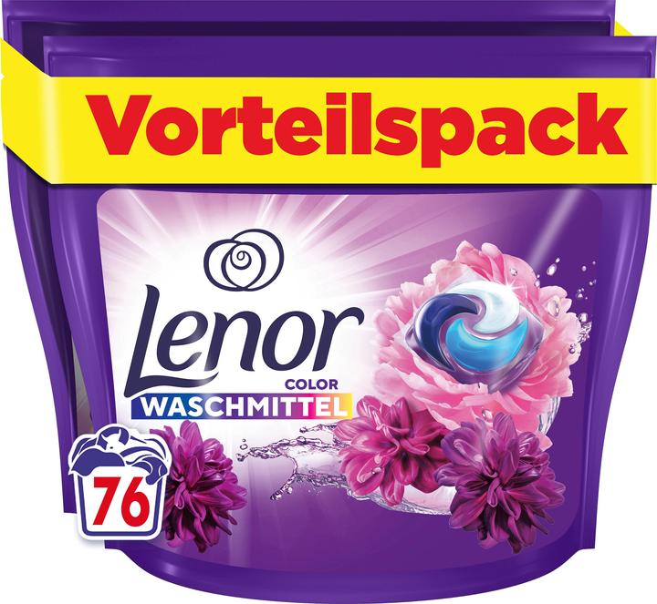 Actual product image Lenor Blütentraum (76 Washing cycles, Wash pods)