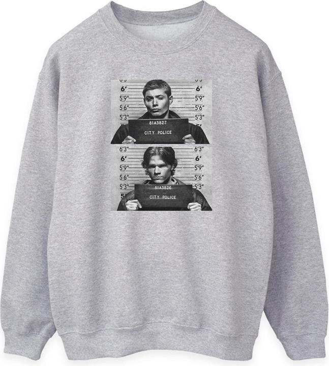 Supernatural Winchester Mugshot Sweatshirt