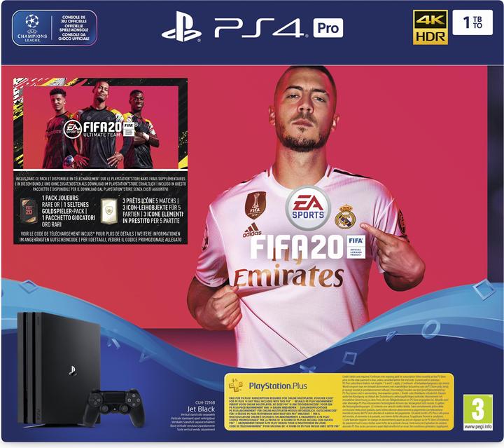 Sony Playstation 4 Pro: FIFA 20 Bundle