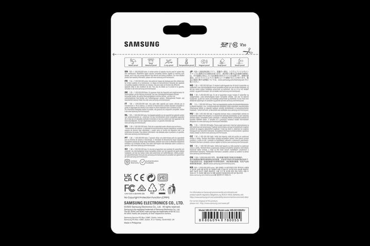 Image du produit Samsung PRO Plus (128 Go, SDXC, U3, UHS-I)
