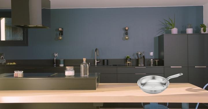 Actual product image Tefal Virtuoso (24 cm, Frying pan, Stainless steel)