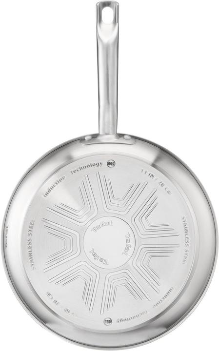 Actual product image Tefal Virtuoso (28 cm, Frying pan, Stainless steel)