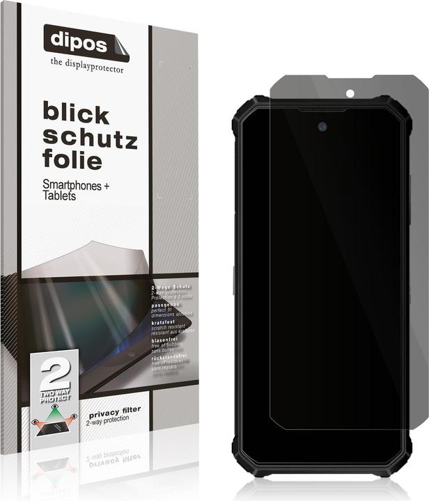 Produktbild Dipos Blickschutzfolie 2-Way Anti-Shock (1 Stück, Oukitel C19)