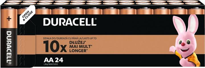 Image du produit Duracell Basic LR6/AA lizdinė plokštelė 24 (24 pcs, AA)