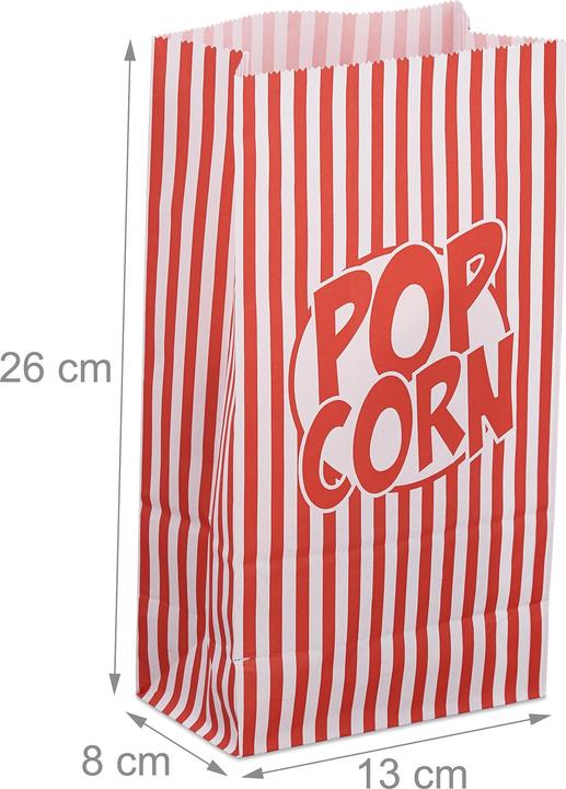 Produktbild Relaxdays 240x Popcorntüten