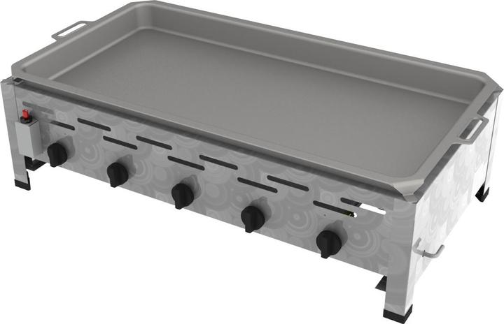 ChattenGlut Gasbräter 5-flammig mit Edelstahlpfanne (18 kW)