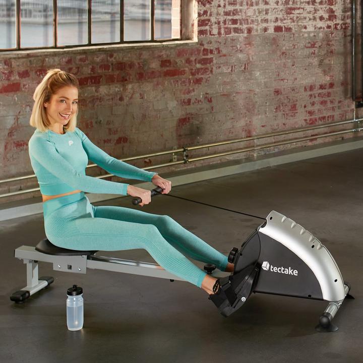 Actual product image tectake Rowing machine