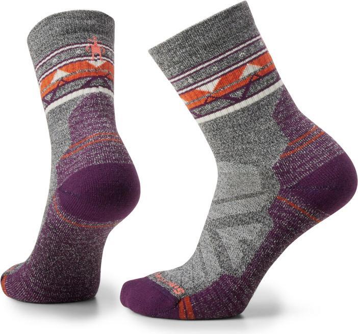 Smartwool Women's Hike LT Cushion Zig Zag Valley Mid Crew