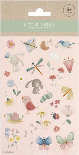 Produktbild Little Dutch Stickerset Flowers&Butterflies