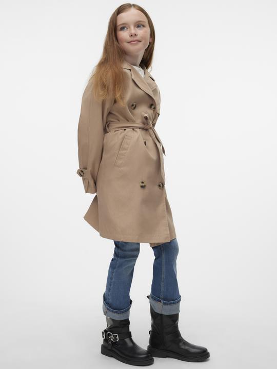 Immagine prodotto Vero Moda Cappotto junior con collo a mosca e trench (128)