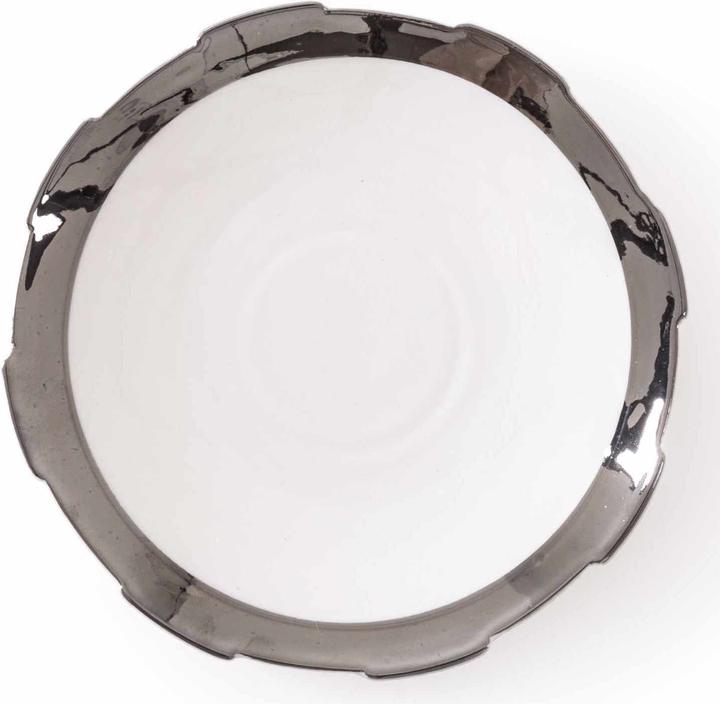 Produktbild Diesel Living with Seletti Dessert Plate - Silver Edge Dessertteller (1 x, 20 cm)