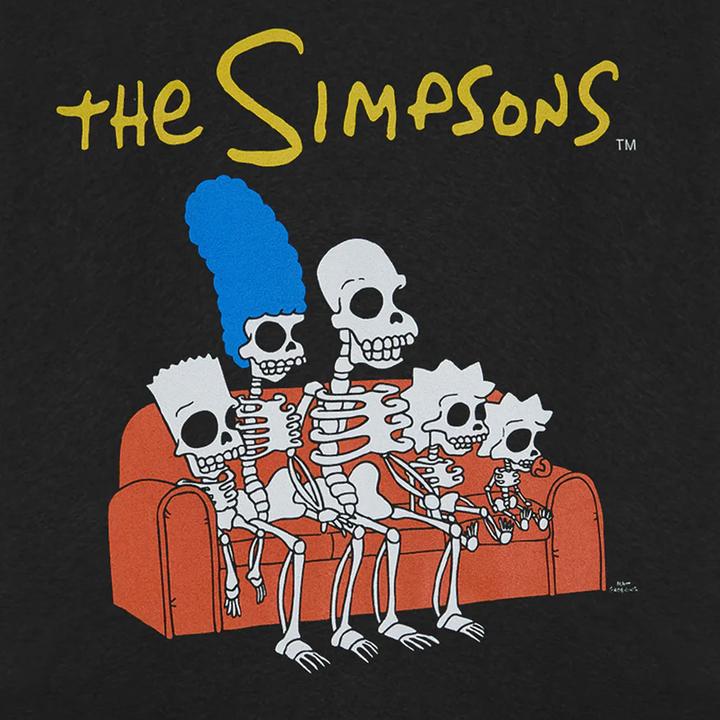 Immagine prodotto The Simpsons Maglietta Scheletro Divano Maniche Corte Uomo (3XL)