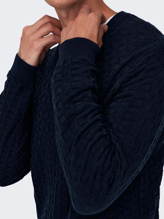 Immagine prodotto Only & Sons Onskalle Reg 12 Struc Crew Knit Noos (S)