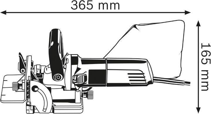 Produktbild Bosch Professional Universalfräse GFF 22 A, mit L-BOXX mit Zubehör-Set