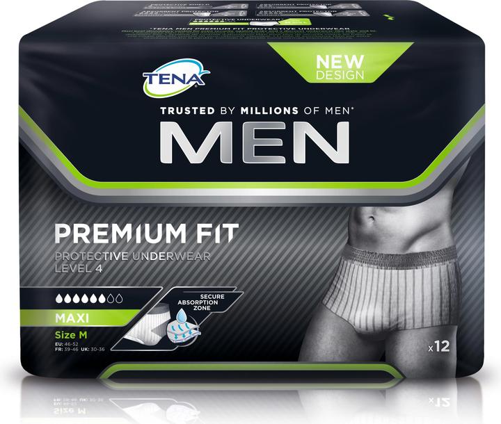 Tena MEN Prem/Prot. Underwear Level 4 M. (12 x, Normal, Mini)