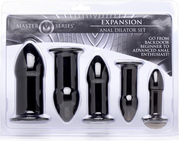 Actual product image Master Series Expansion Anal Dilator Set