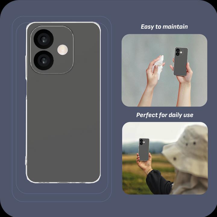 Actual product image Cazy Soft TPU protective cover (Nokia G60 5G, Oppo A40M, Oppo A40)