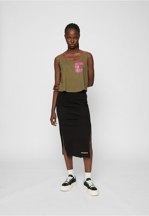 Actual product image Mister Tee Ladies Waiting For Friday Box Tank - 22291 (XS)