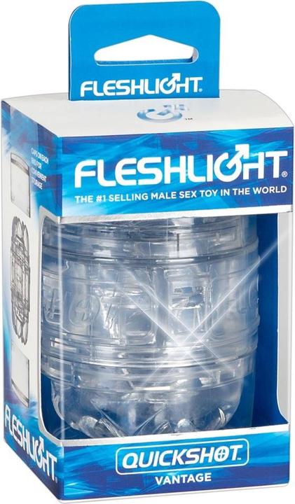 Actual product image Fleshlight Quickshot Masturbator Clear