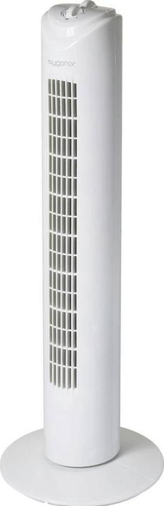 Immagine prodotto Sygonix Turmventilator 50 W (Ø x H) 270 mm x 805 mm Weiss Oszillierend, Timer (55.01 dB)