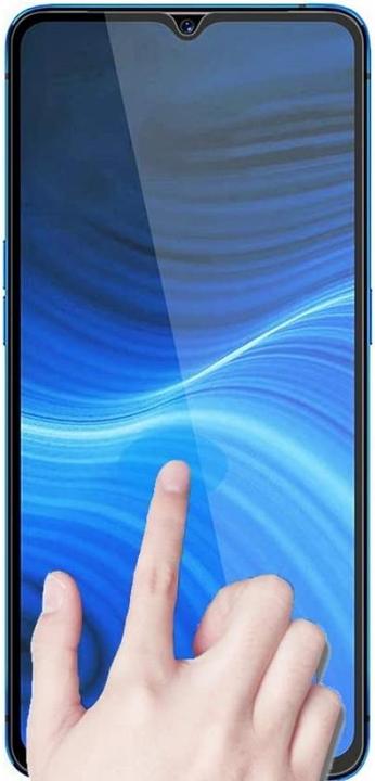 Actual product image Screenguard Realme X2 Pro Full Screen Protective Glass Film 2.5D 9H (1 Piece, Realm X2 Pro)