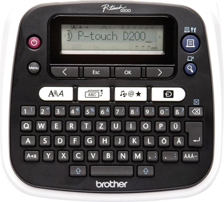 Produktbild Brother P-Touch D200BWVPC1