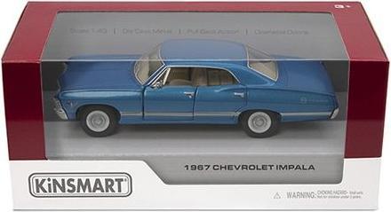 Actual product image Kinsmart KINS Die-cast model 1967 Chevrolet Impala, 1:43, ast 4