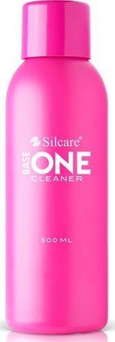 Silcare Cleaner Base One preparat do odtłuszczania płytki paznokcia 500ml