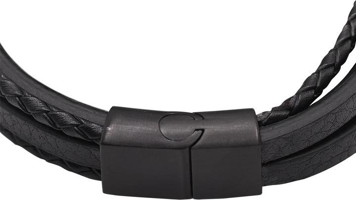 Immagine prodotto Heideman Bracciale in pelle Casper (100% pelle, 100% acciaio inossidabile)