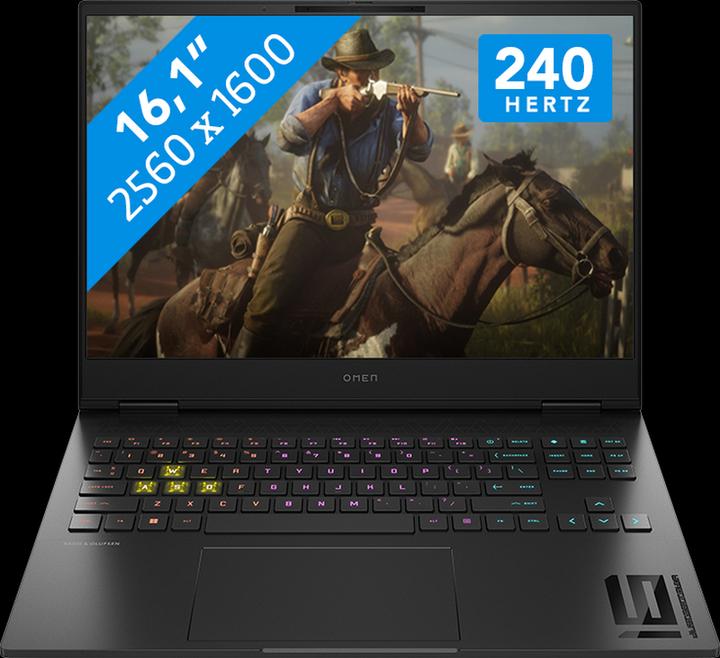 Actual product image HP Transcend 16-u1977nd (16", Intel Core i7-14700HX, 32 GB, 1000 GB, Eng. Int.)