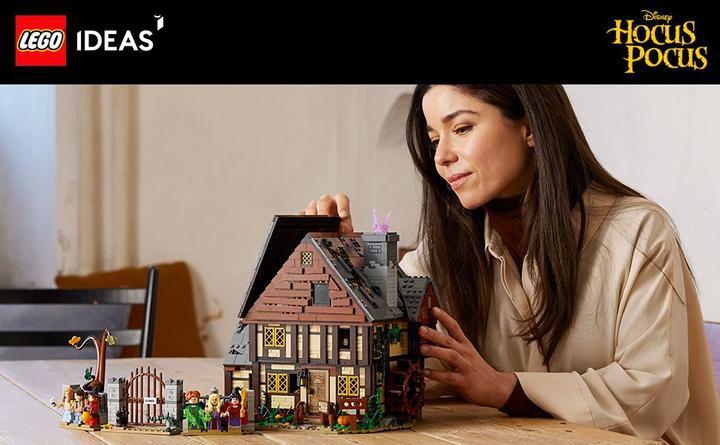 Produktbild LEGO Disney Hocus Pocus: The Sanderson Sisters' Cottage (21341, LEGO Ideas, LEGO Seltene Sets)