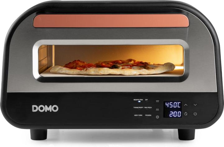 Actual product image Domo ELEKTRISCHER PIZZAOFEN “PIZZA GENIUS” Pizzaofen (Electric pizza oven)