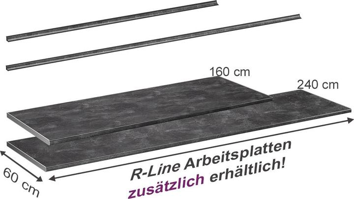 Actual product image Vicco Küchenarbeitsplatte R-Line