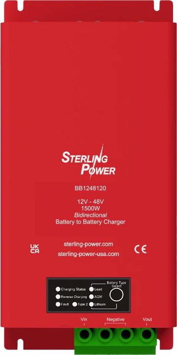 Image du produit Sterling Power Booster de charge 12V/48V 120A - Sterlingpower