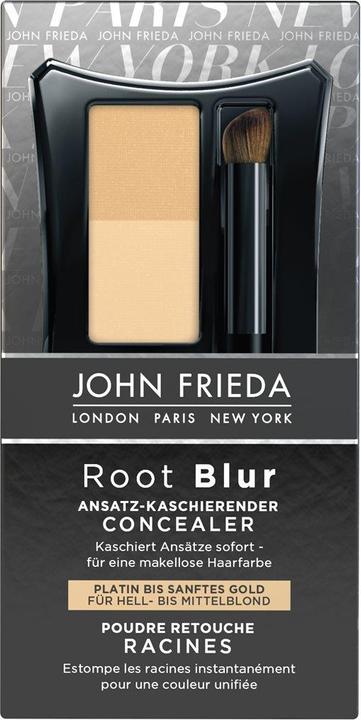 Produktbild John Frieda Root Blur - Ansatz-Kaschierender Concealer Platin bis sanftes Gold (Hell Mittelblond)