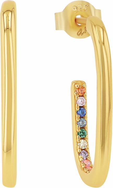 Immagine prodotto Amor Gioielli per orecchie da donna, argento 925, zirconi sintetici. (Argento 925)