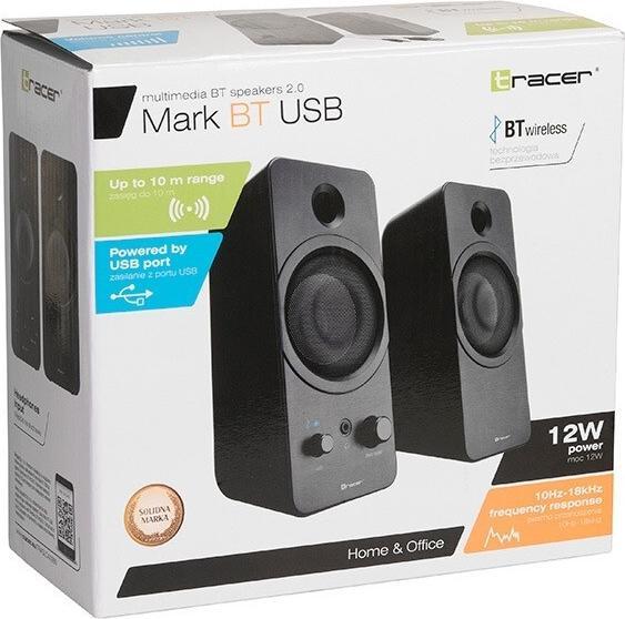Productafbeelding Tracer TRAGLO46370 Luidsprekers 2.0 Mark USB BLUETOOTH