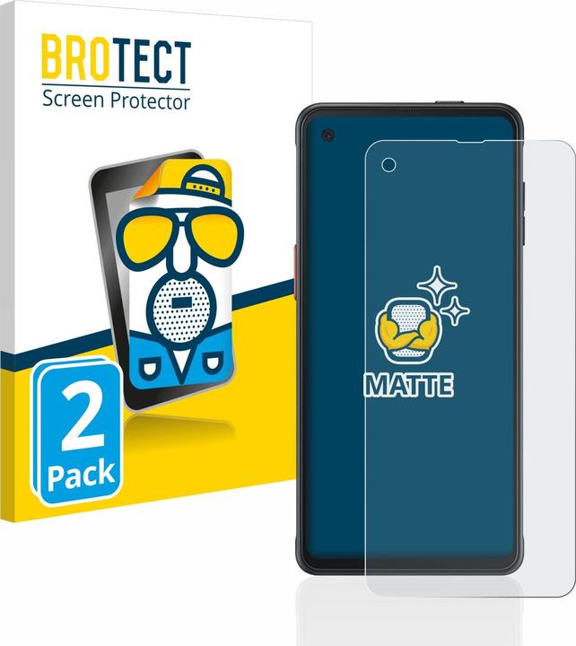 Image du produit BROTECT Film de protection antireflet Protection d'écran mat (2 pièce(s), Samsung Galaxy Xcover Pro)