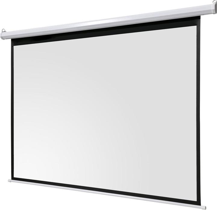 Celexon basic elektrische Beamer-Motor-Leinwand optimal für Heimkino, Präsentation, Schule und Busin (94.49", 4:3)