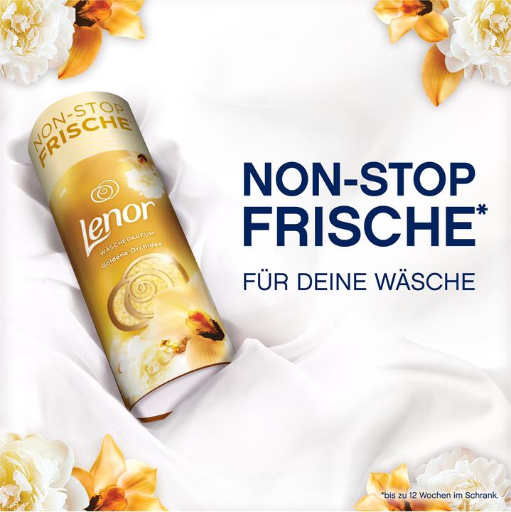Produktbild Lenor Goldene Orchidee (22 Waschgänge, Perlen)