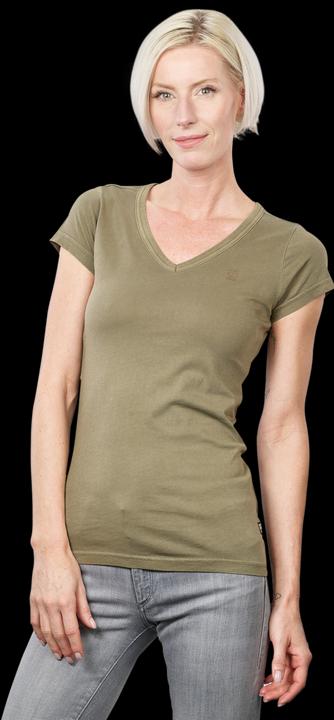 G-Star Short Sleeve Eyben Slim T-Shirt V-Neck Shamrock