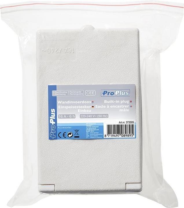 Immagine prodotto ProPlus CEE spina di alimentazione installazione rettangolare