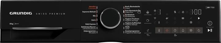 Produktbild Grundig Wäschetrockner GTR5100, 8kg, A+++, weiss (8 kg)