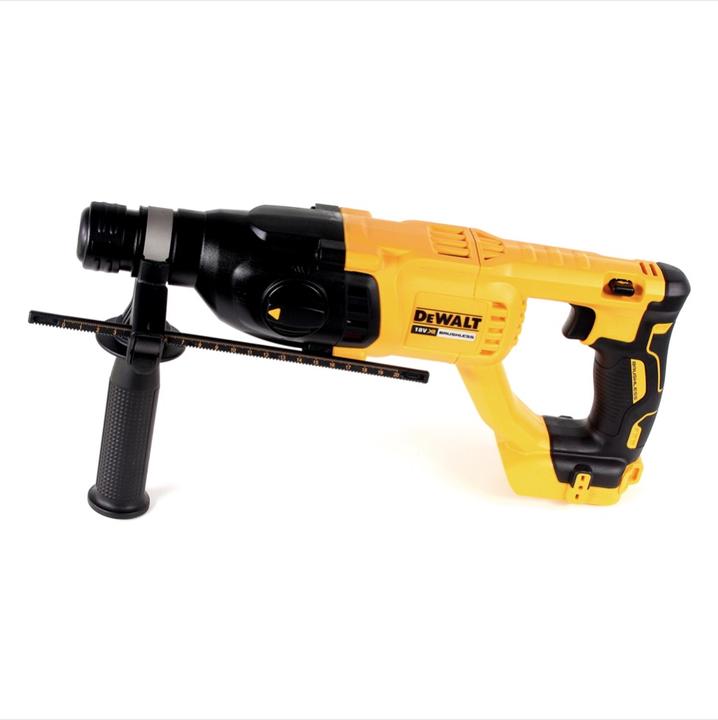 Productafbeelding DeWalt DCH 133 P2 Accu combihamer 18V 2,6J SDS plus Brushless + 2x accu 5,0Ah + lader + TSTAK (Oplaadbare batterij)