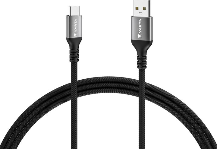 Produktbild Varta Speed Charge & Sync Cable USB A to USB Type C (2 m, USB 3.0, 60 W)