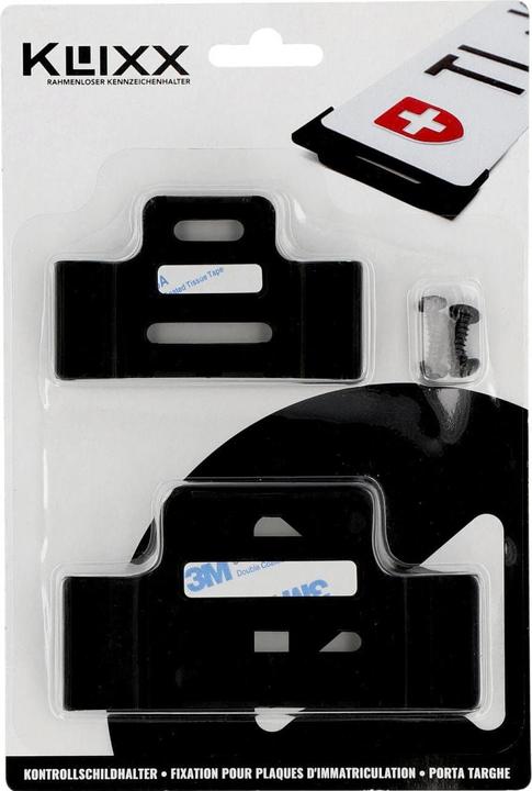 Image du produit Support de plaque d'immatriculation interchangeable (Avant + arrière, Format long)